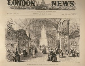 The Manchester Royal Jubilee Exhibition: The Central Dome by English School
